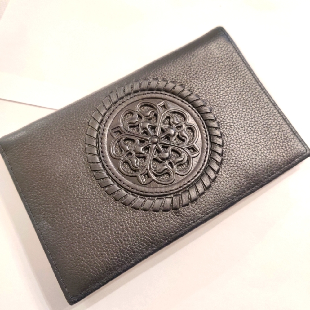 Brighton Ferrara Folio Pewter Wallet